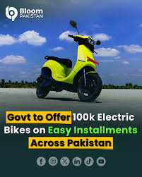 E-Bikes on Installments in Pakistan Govt Schemes
