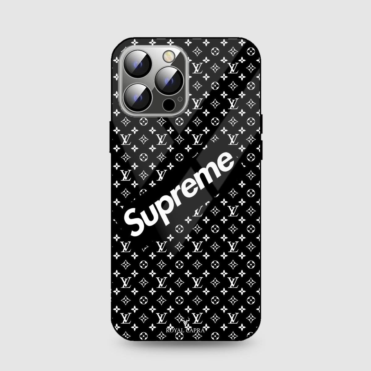 Supreme Black Design Mobile Case IPhone 12 Pro Max